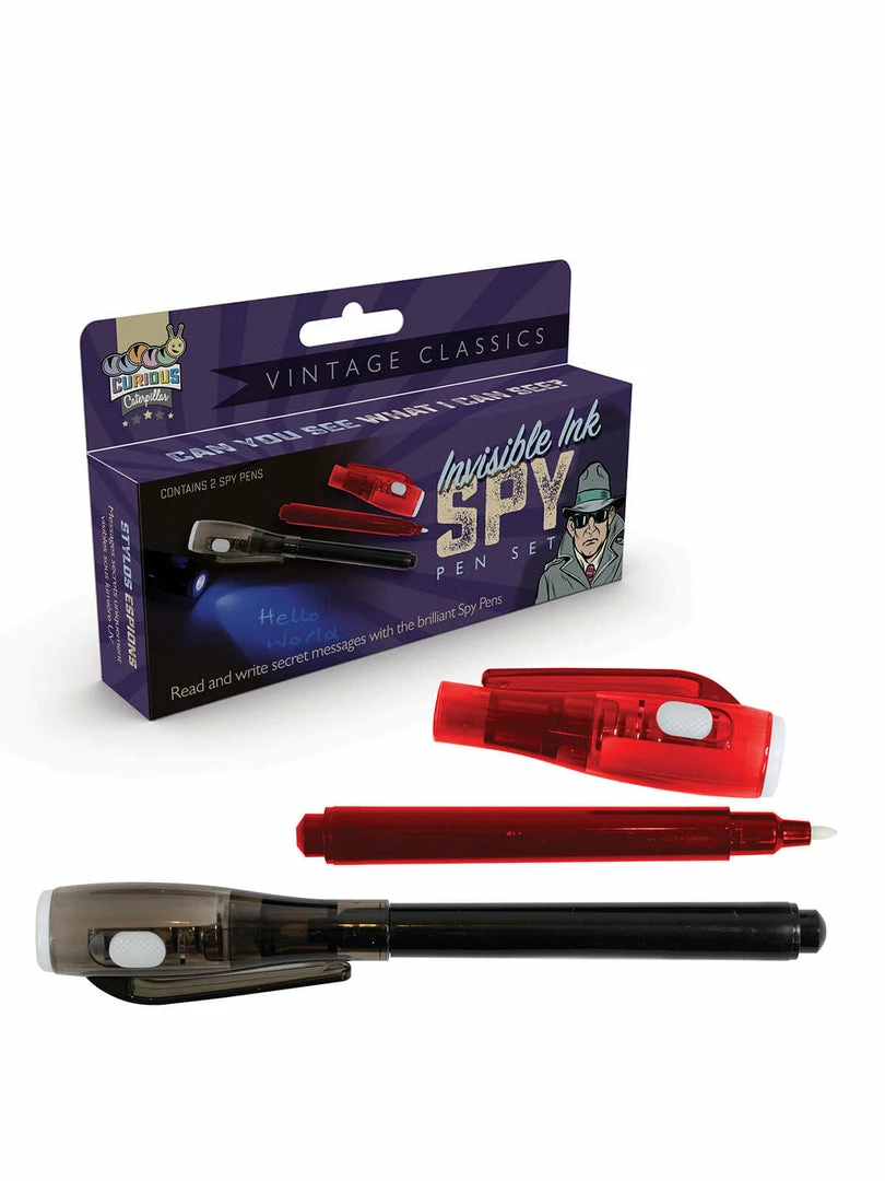 Fun Place Invisible Ink Spy Pen - Pk 2 3 Fun Place Invisible Ink Spy Pen - Pk 2