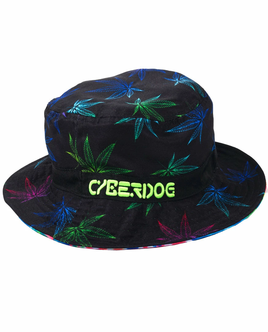 Fun Place Double Sided Hat - Bucket Hat Leaf 4 Fun Place Double Sided Hat - Bucket Hat Leaf