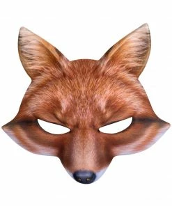 Fun Place Fox Fabric Half Mask