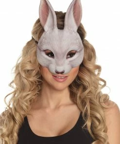 Fun Place Rabbit Fabric Half Mask Masks