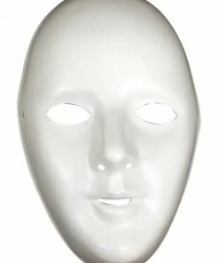Fun Place Female White Robot Mask