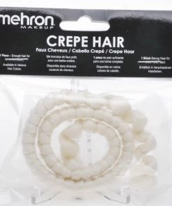 Fun Place Crepe Hair - White Cosplay