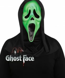 Fun Place Fluorescent GhostFace Mask 3 Asst