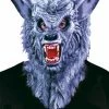 Fun Place Grey Werewolf Mask With Teeth