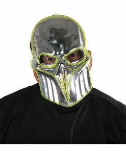 Fun Place Diamond Mouth Adult Mask W/EL Wire Festivals