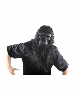 Fun Place Animals Gorilla Mask W/Moving Mouth