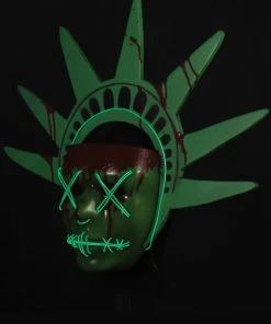 Fun Place Masks The Purge Election Year - Light Up Liberty Injection Mask