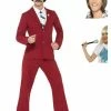 Fun Place Anchorman Ron Burgundy Complete Costume Bundle Bundles