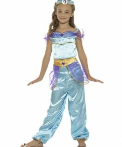 Fun Place Arabian Princess Costume, Blue