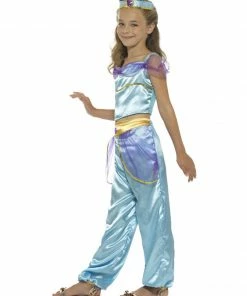 Fun Place Arabian Princess Costume, Blue