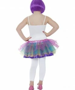 Fun Place Costumes & Characters Mini Candy Girl Costume, White 6 Fun Place Costumes & Characters Mini Candy Girl Costume, White