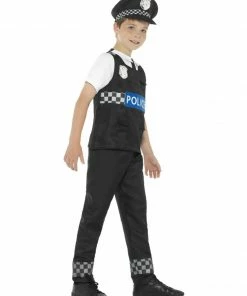 Fun Place Cop Costume, Black Costumes & Characters