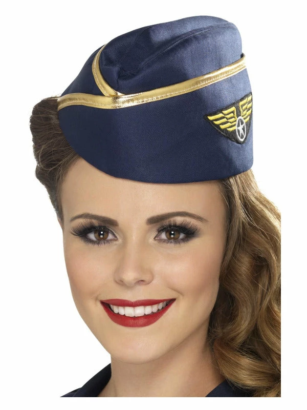 Fun Place Air Hostess Hat Accessories 3 Fun Place Air Hostess Hat Accessories