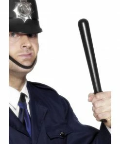 Fun Place Squeaking Policeman's Truncheon, Black Accessories