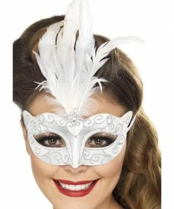 Fun Place Venetian Glitter Eyemask Adult Fancy Dress