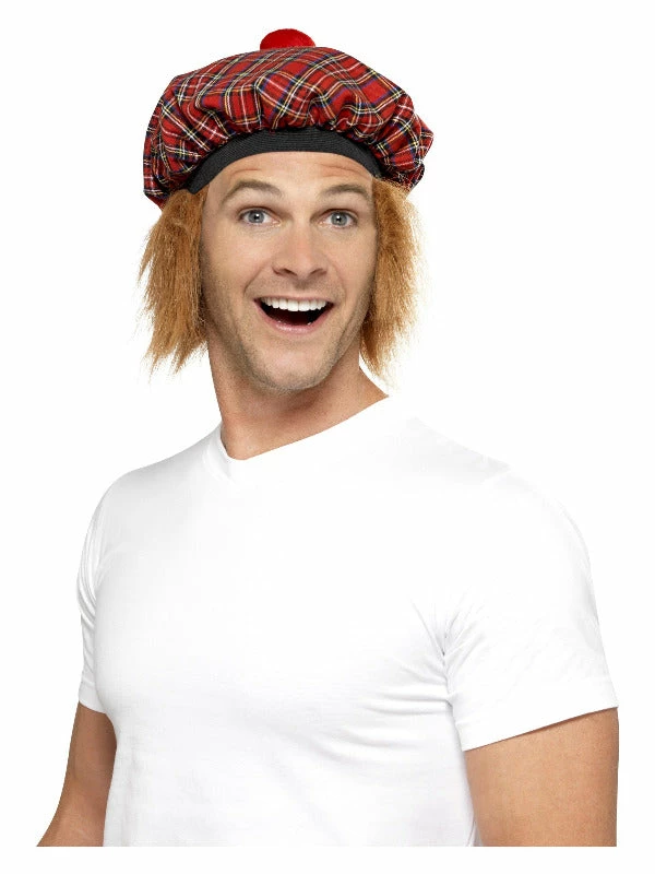 Fun Place Tam-O-Shanter Tartan Hat 3 Fun Place Tam-O-Shanter Tartan Hat