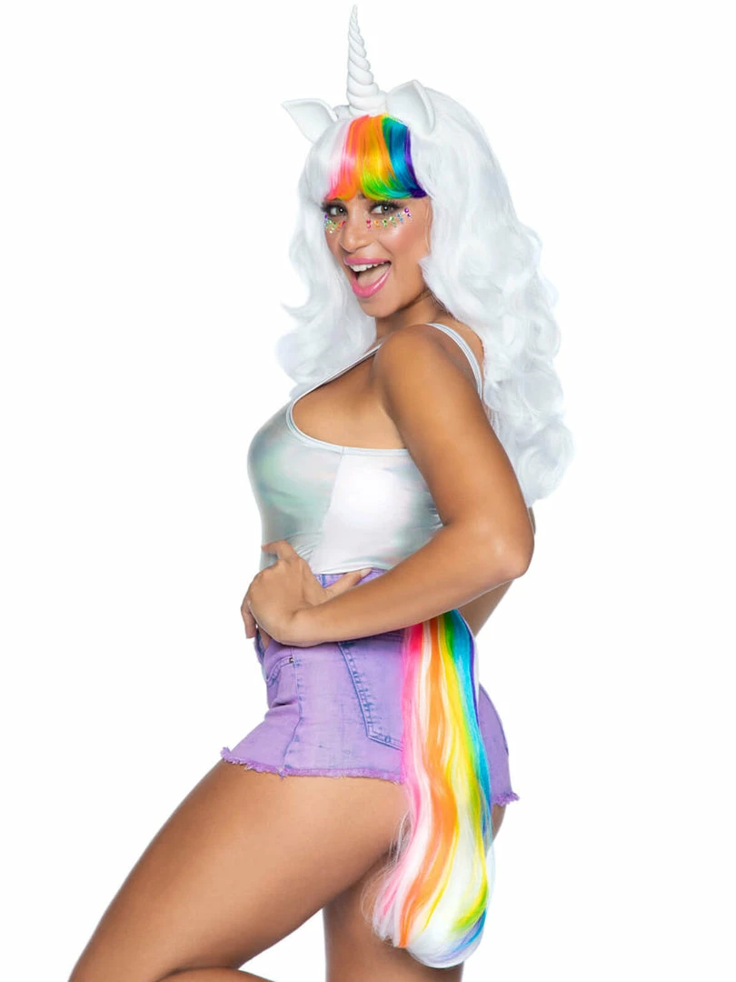 Fun Place Unicorn Wig Cosplay 5 Fun Place Unicorn Wig Cosplay