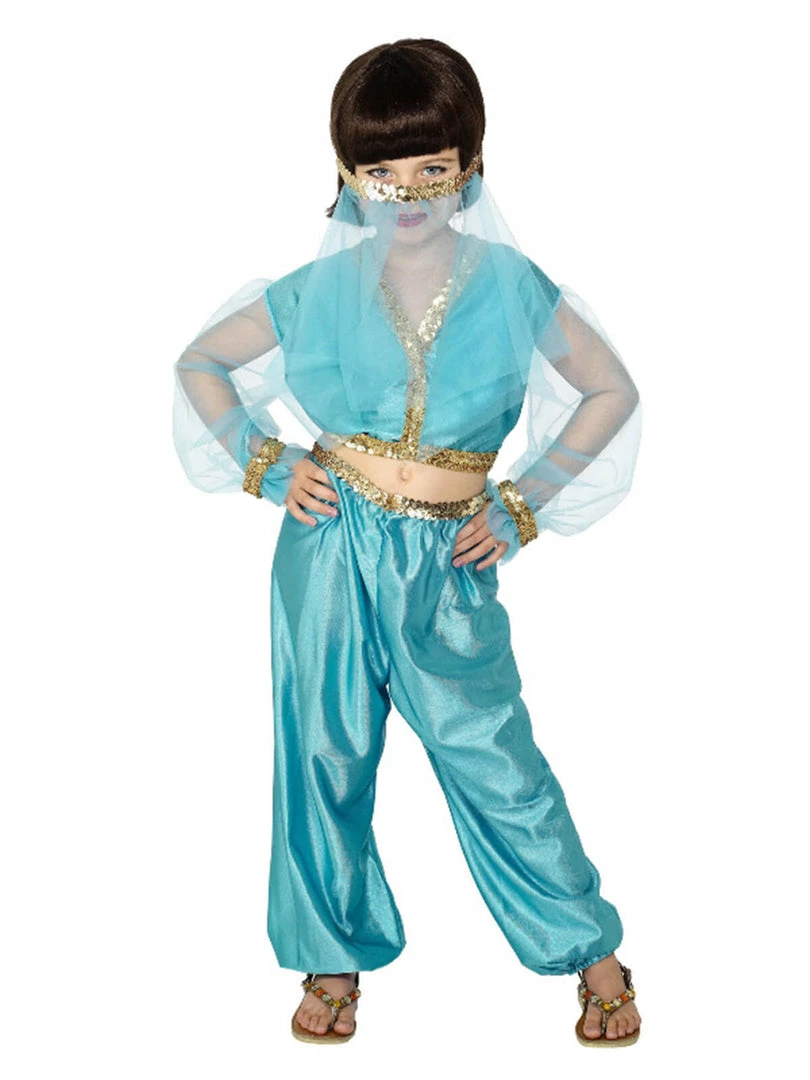 Fun Place Arabian Princess Costume, Blue Costumes & Characters 3 Fun Place Arabian Princess Costume, Blue Costumes & Characters