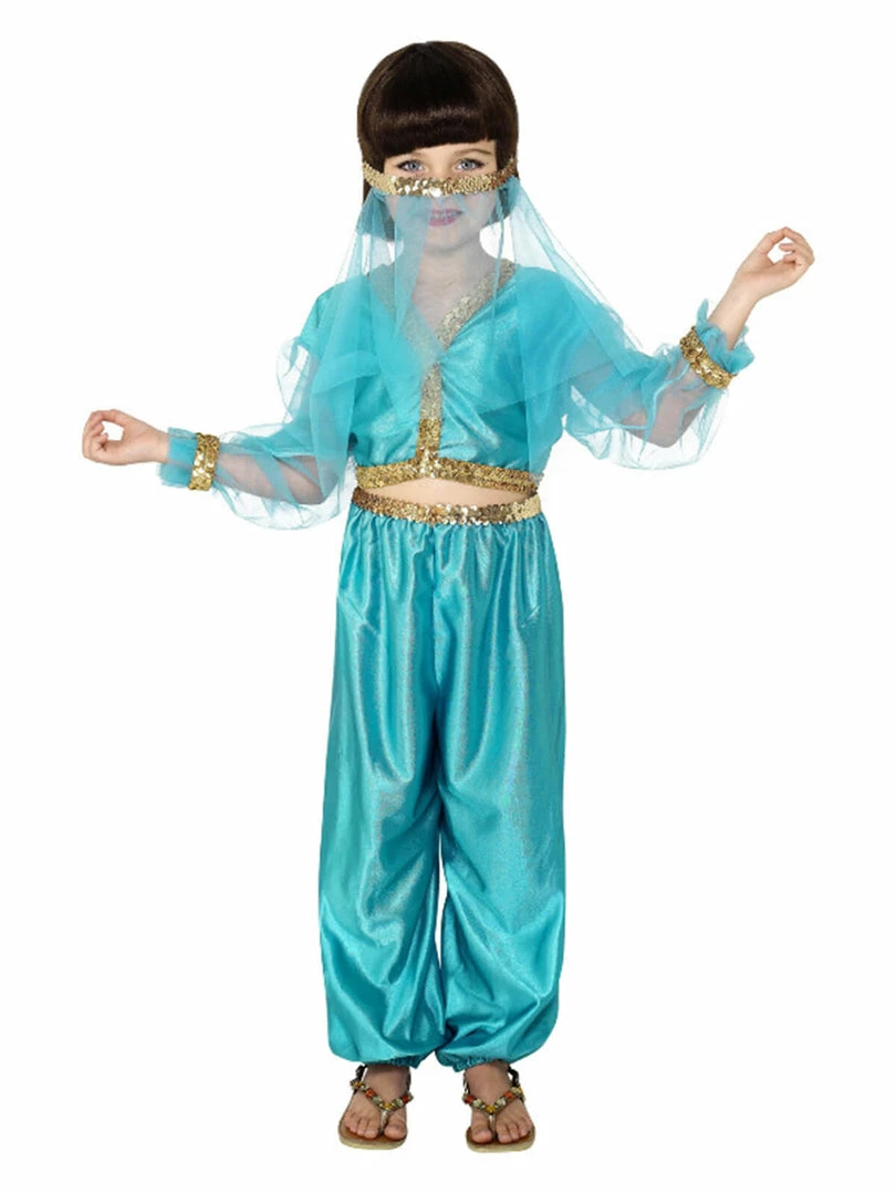 Fun Place Arabian Princess Costume, Blue Costumes & Characters 4 Fun Place Arabian Princess Costume, Blue Costumes & Characters