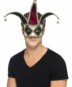 Fun Place Cosplay Gothic Venetian Harlequin Eyemask