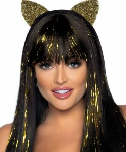 Fun Place Glitter Cat Ear Headband Cosplay