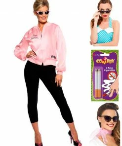 Fun Place Grease Pink Ladies Jacket Complete Bundle