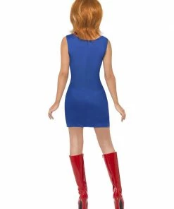 Fun Place Shop By Theme Ginger Power, 90s Icon Costume, Union Jack Dress