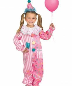 Fun Place Cotton Candy Clown Toddler Costume