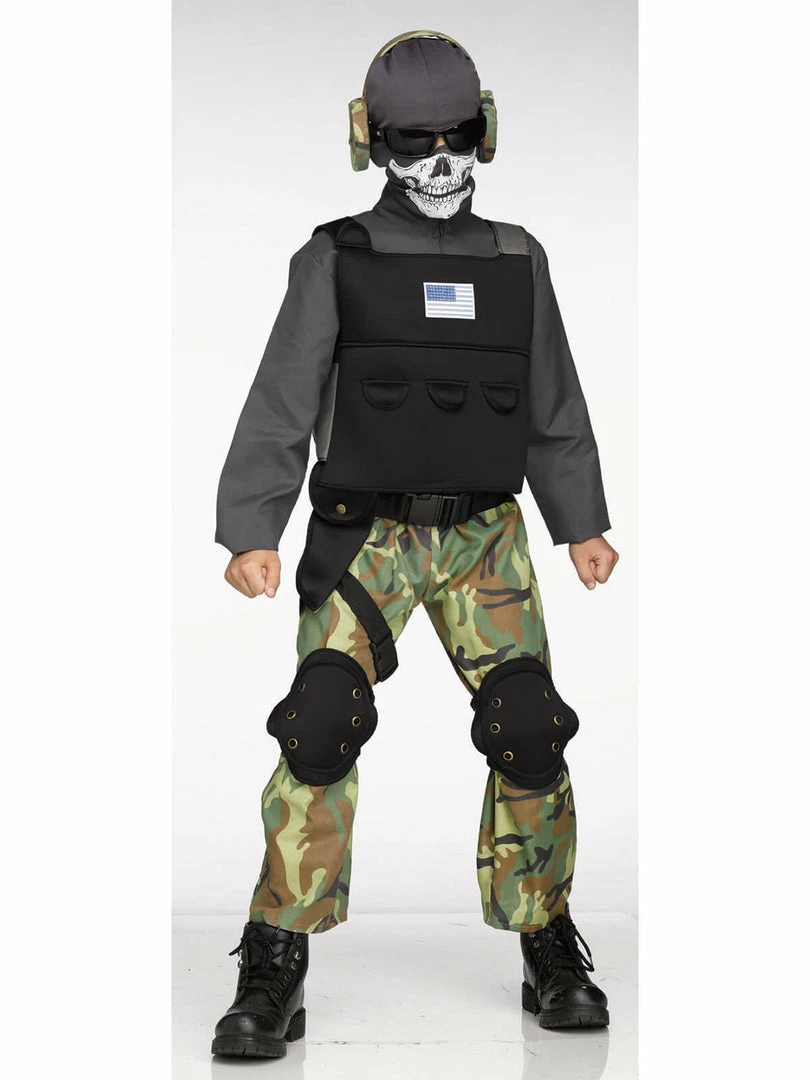 Fun Place Costumes & Characters Skull Soldier Child Costume 3 Fun Place Costumes & Characters Skull Soldier Child Costume
