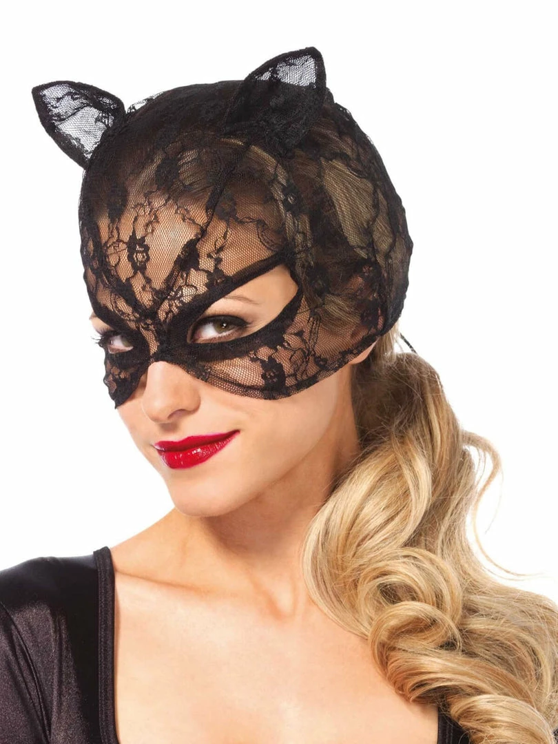 Fun Place Lace Cat Mask 3 Fun Place Lace Cat Mask