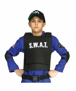 Fun Place S.W.A.T. Childrens Vest Costumes