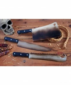 Fun Place Rusty Butcher Knives 3 Asst (31 Cm) Accessories