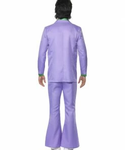 Fun Place 70s Suit Costume Lavender