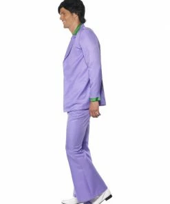 Fun Place 70s Suit Costume Lavender