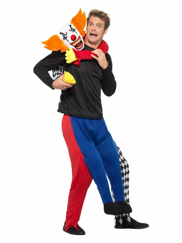 Fun Place Piggyback Kidnap Clown Costume 3 Fun Place Piggyback Kidnap Clown Costume