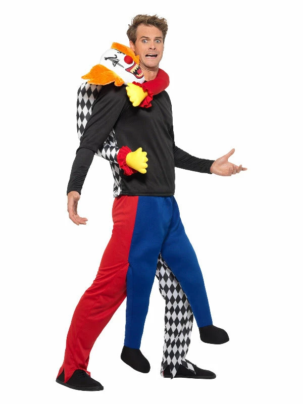 Fun Place Piggyback Kidnap Clown Costume 4 Fun Place Piggyback Kidnap Clown Costume