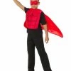 Fun Place Costumes Kids Superhero Kit, Red