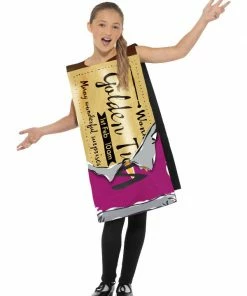 Fun Place World Book Day Roald Dahl Winning Wonka Bar Costume