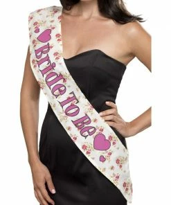 Fun Place Deluxe Vintage Bride To Be Sash