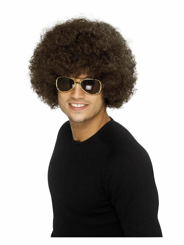 Fun Place Cosplay 70s Funky Afro Wig 3 Fun Place Cosplay 70s Funky Afro Wig