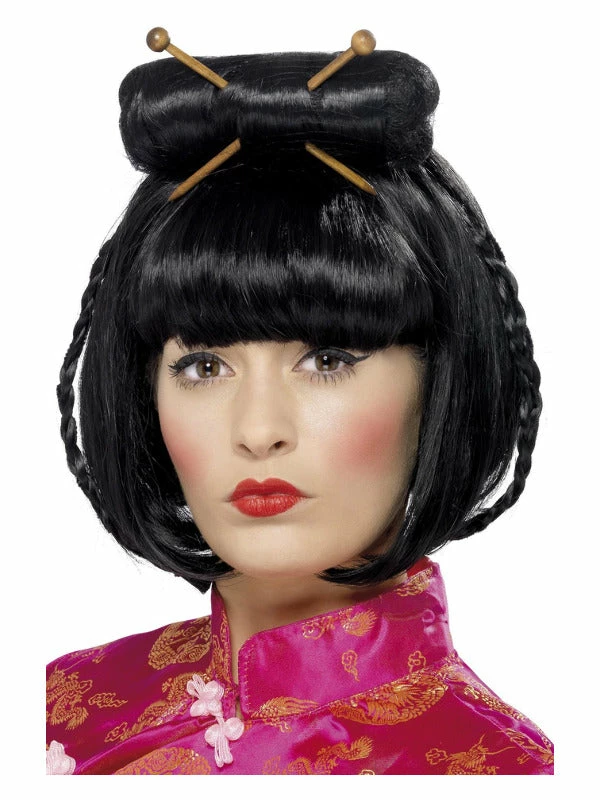 Fun Place Oriental Lady Wig Around The World 3 Fun Place Oriental Lady Wig Around The World