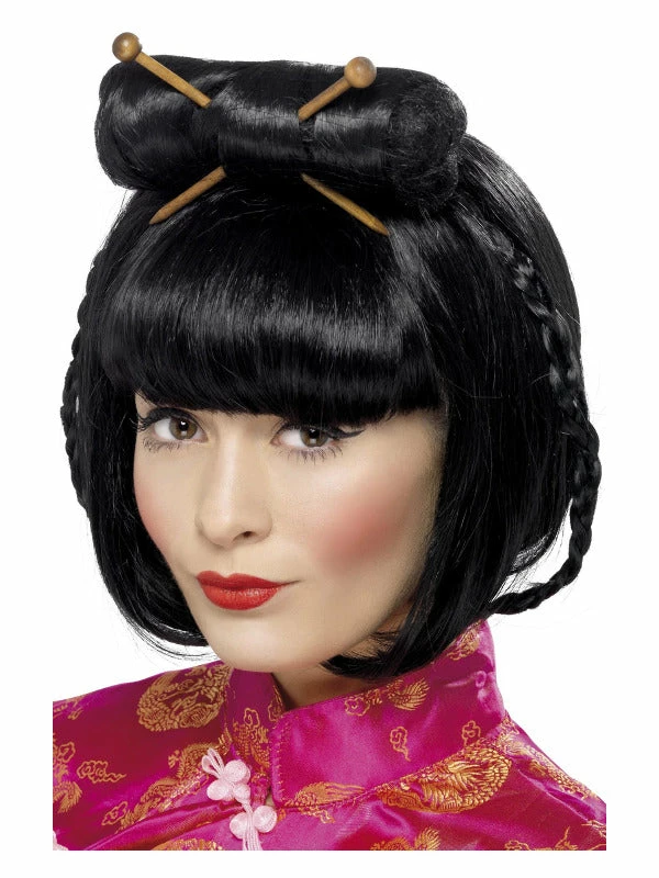 Fun Place Oriental Lady Wig Around The World 5 Fun Place Oriental Lady Wig Around The World
