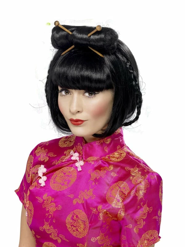 Fun Place Oriental Lady Wig Around The World 4 Fun Place Oriental Lady Wig Around The World