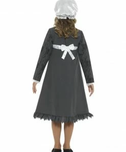 Fun Place Victorian Maid Costume, Blue & White