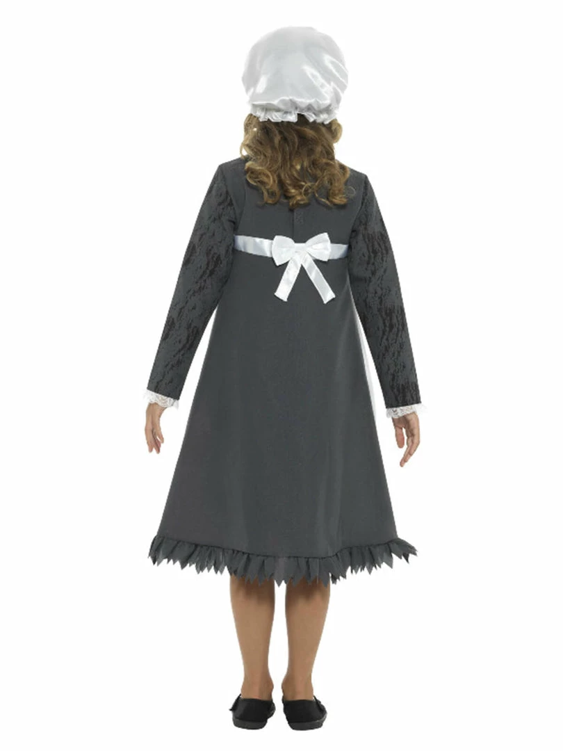 Fun Place Victorian Maid Costume, Blue & White 4 Fun Place Victorian Maid Costume, Blue & White