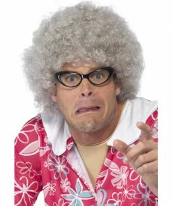 Fun Place Cosplay Granny Perm Wig 5 Fun Place Cosplay Granny Perm Wig