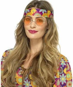 Fun Place Hippie Specs, Orange