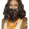 Fun Place Shop By Theme Hippie/Jesus Wig & Beard Set