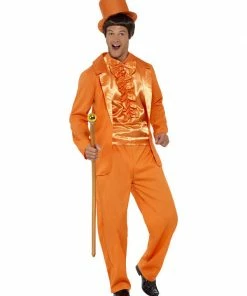 Fun Place 90s Stupid Tuxedo Costume, Orange