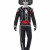 Fun Place Deluxe Day Of The Dead Senor Bones Costume